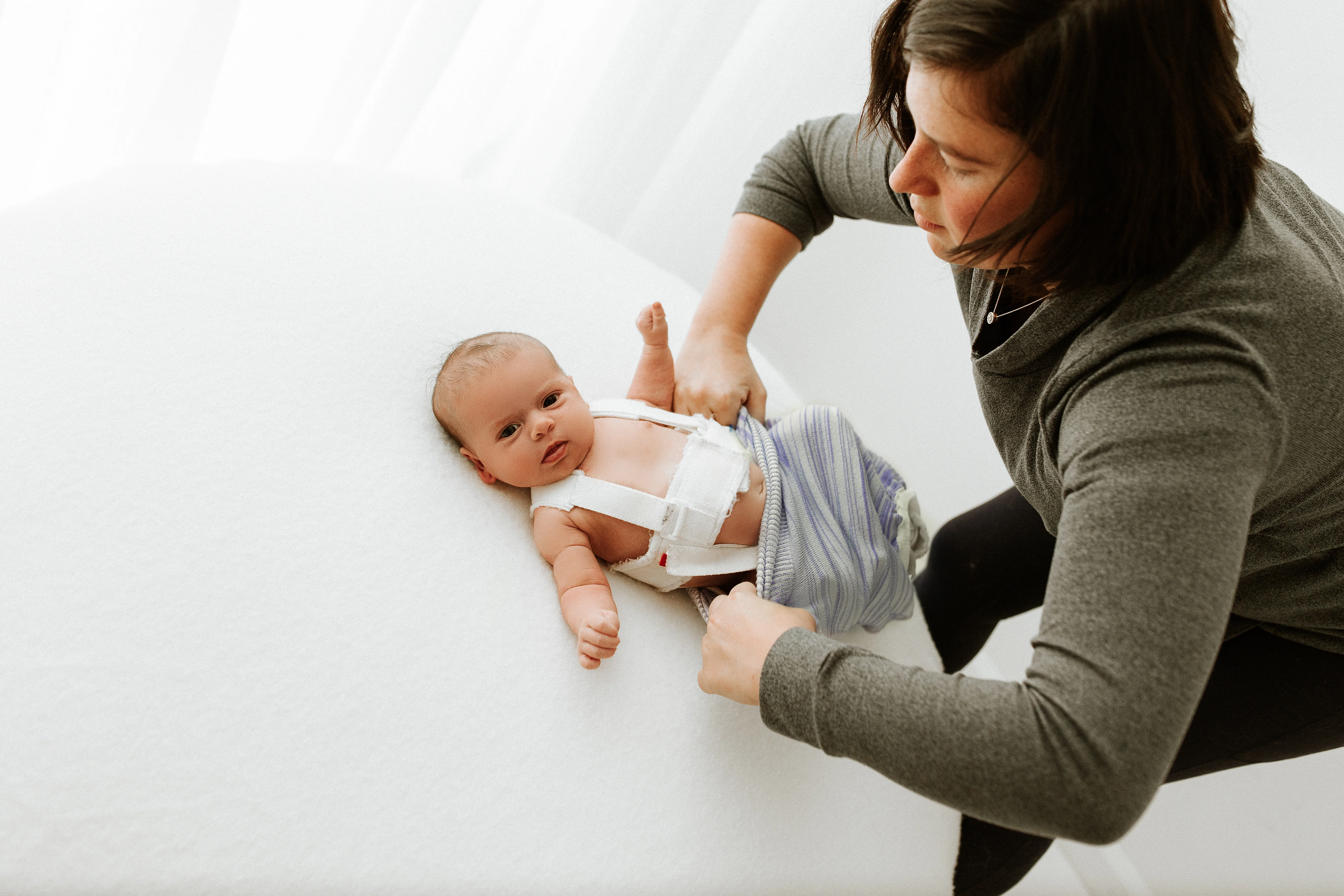 Baby with Brace Sleep Sack Swaddle Solution - Image 4