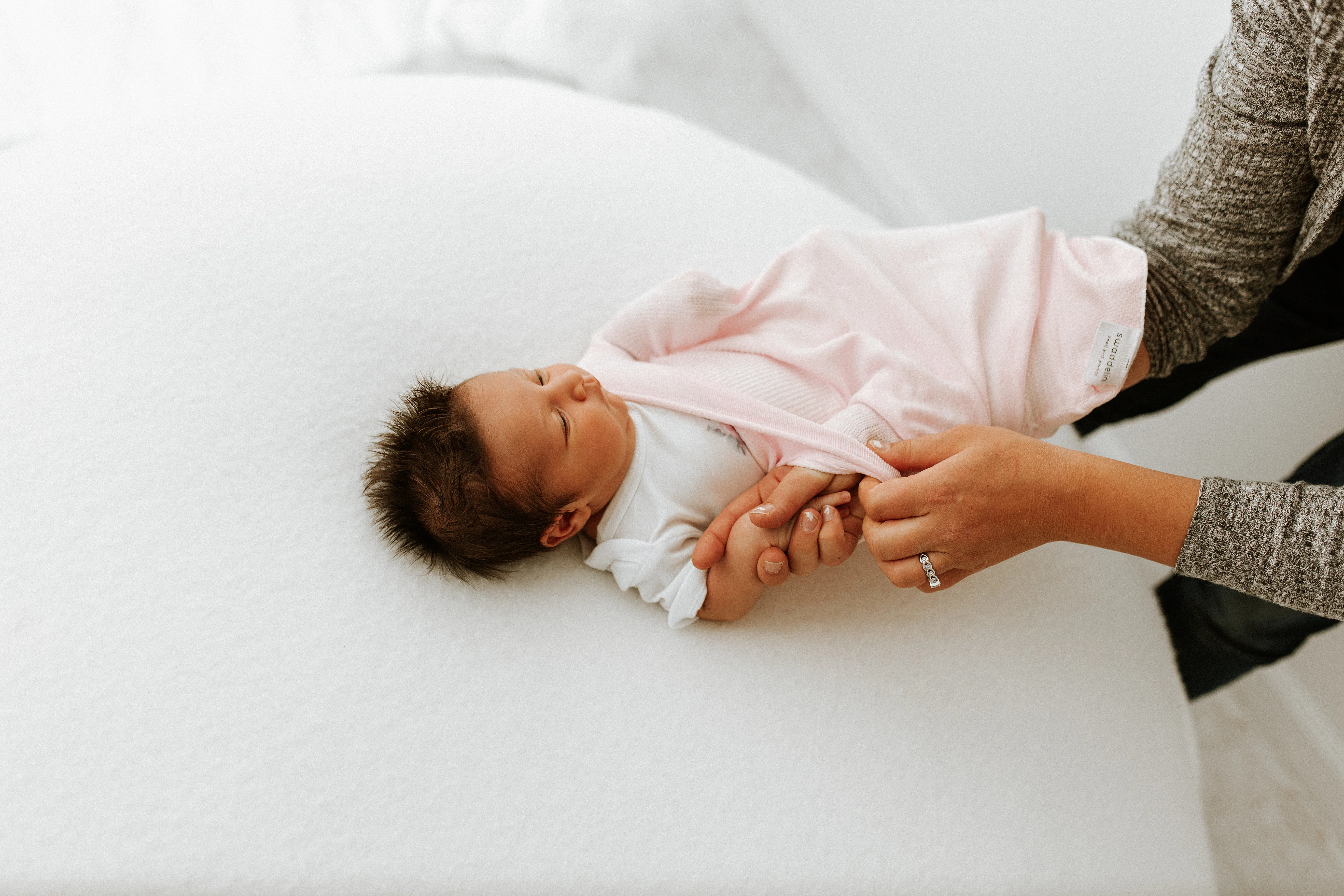 Pink Swaddle Sleep Sack - Image 7